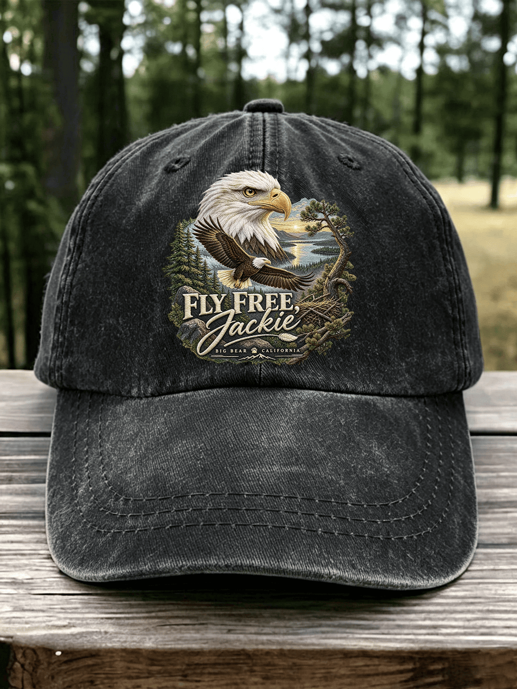 Unisex Fly Free Jackie Printed Hat
