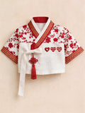 Women Concert-Inspired Jeogori Hanbok Top With Tassel