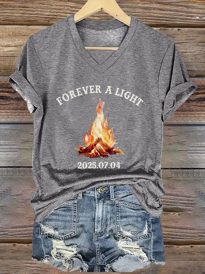 Women's Forever a Light Print  T-shirt