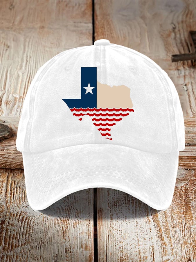 Unisex Texas Flood Print Hat