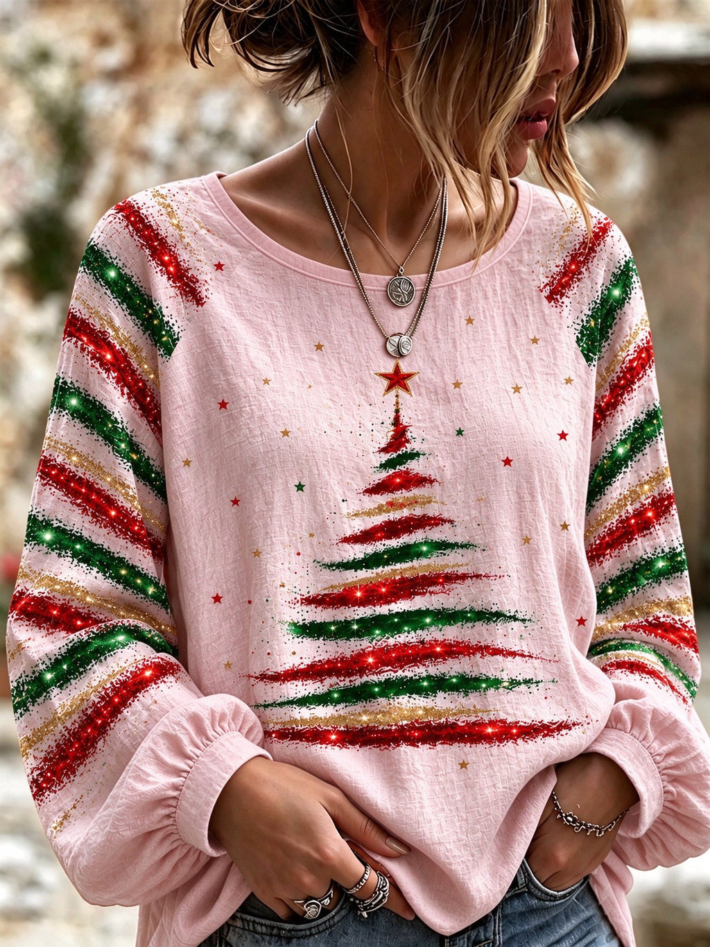 Women's Print Sweatshirt