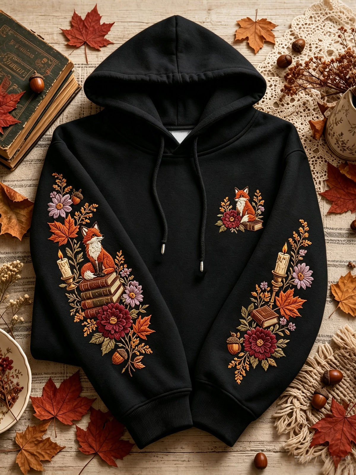 Women's Autumn Casual Printed Hoodie