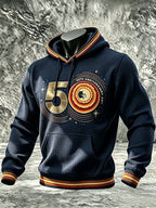 Men'S Singer Tour Casual Printed Hoodie