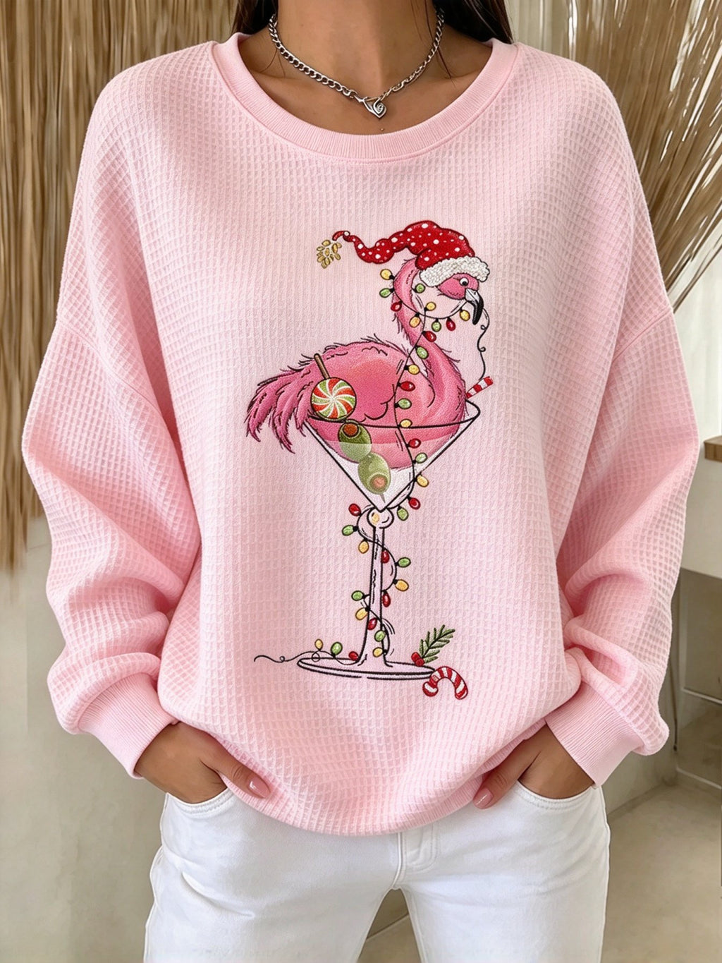 Women's Christmas Print Sweatshirt