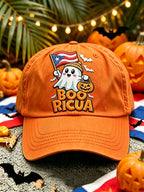 Unisex Puerto Rico Halloween Printed Hat
