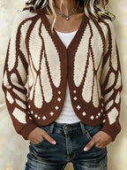 Women's Batwing-Sleeve Knit Cardigan