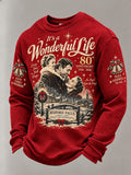 Men's Christmas Printed Casual Top