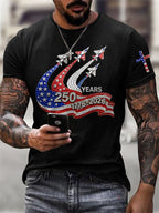 Men's America 250 Years 1776-2026 Printed T-Shirt