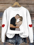 Women's Football  Print Sweatshirt