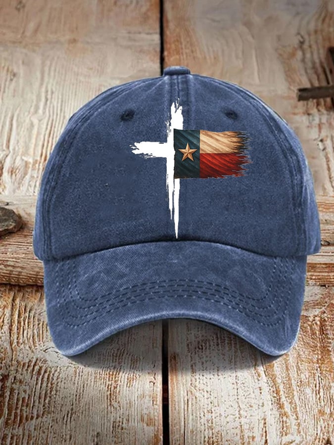 Unisex  Texas Faith Printed Hats