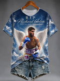 Women's Boxing Champion Art Printed T-shirt