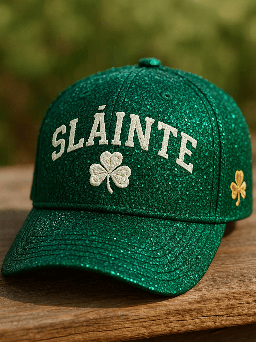 Unisex St. Patrick's Day art print hat