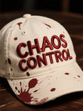 Unisex Bloodstained Chaos Control Printed Casual Baseball Cap