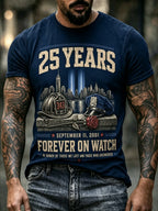 Men's 9.11 Never Forget Printed T-shirt