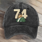 A True Jet 74 Football Art Printed Cap