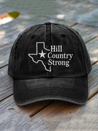 Texas Strong Hill Country Printed Hat for Men and Women