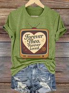 Women's Forever In Our Hearts  Print Shirt