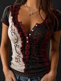 Women's Halloween Clown Costume Top