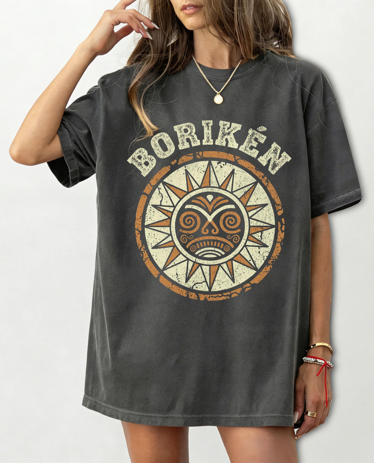 Puerto Rico Art Printed Retro T-shirts
