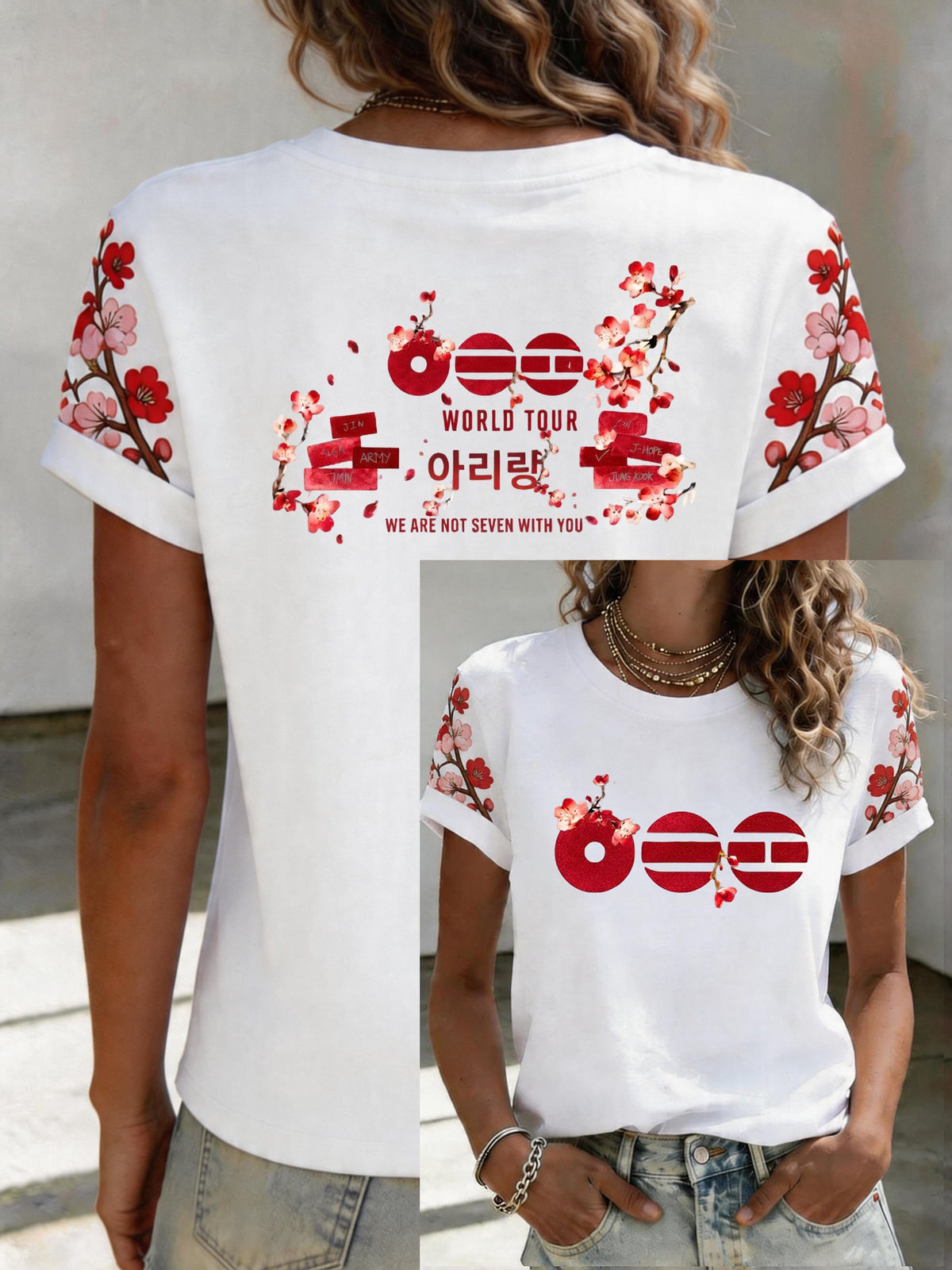 Women's Music Art Print T-Shirt