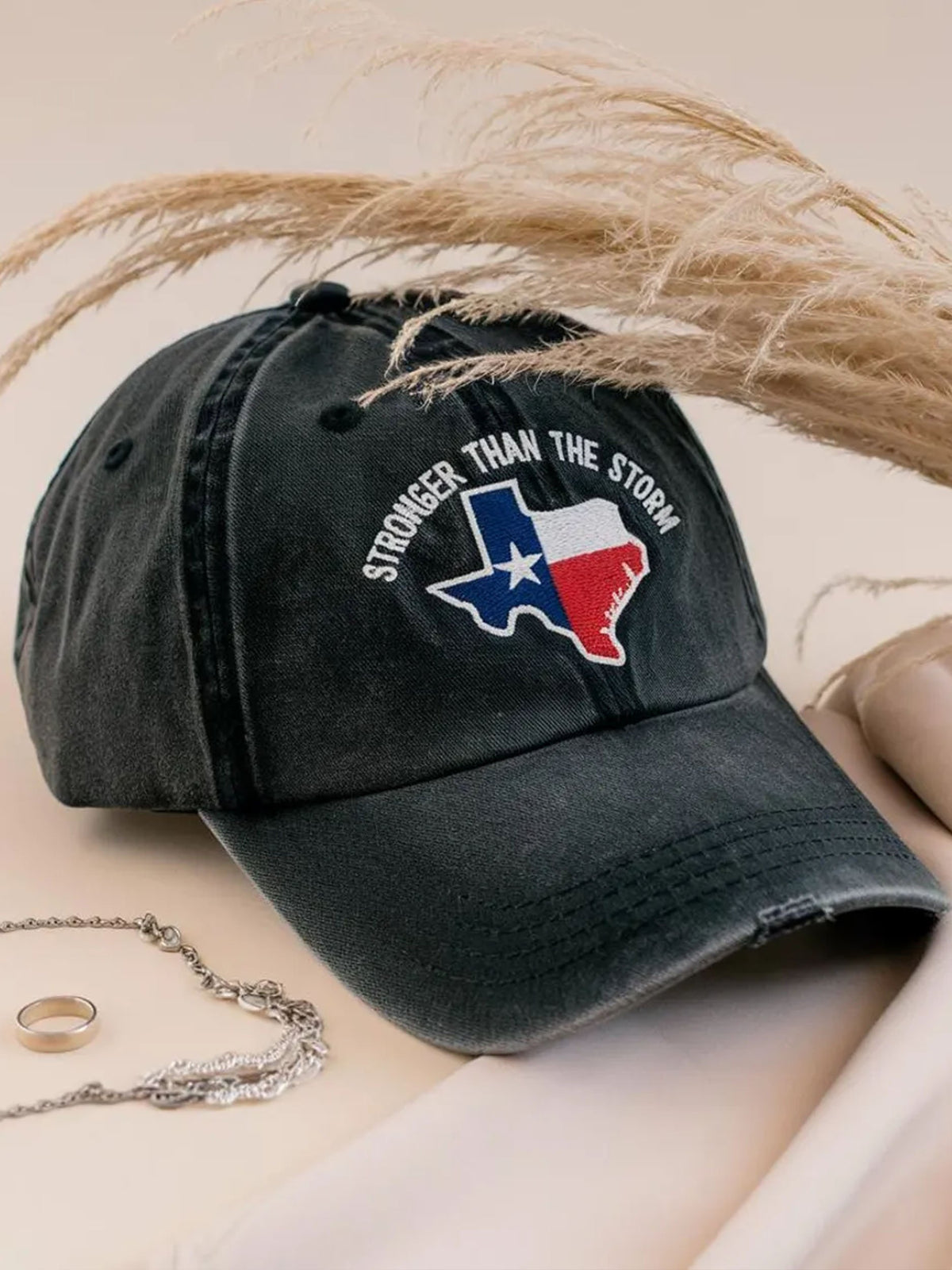 Unisex Texas Strong.Print Baseball Cap