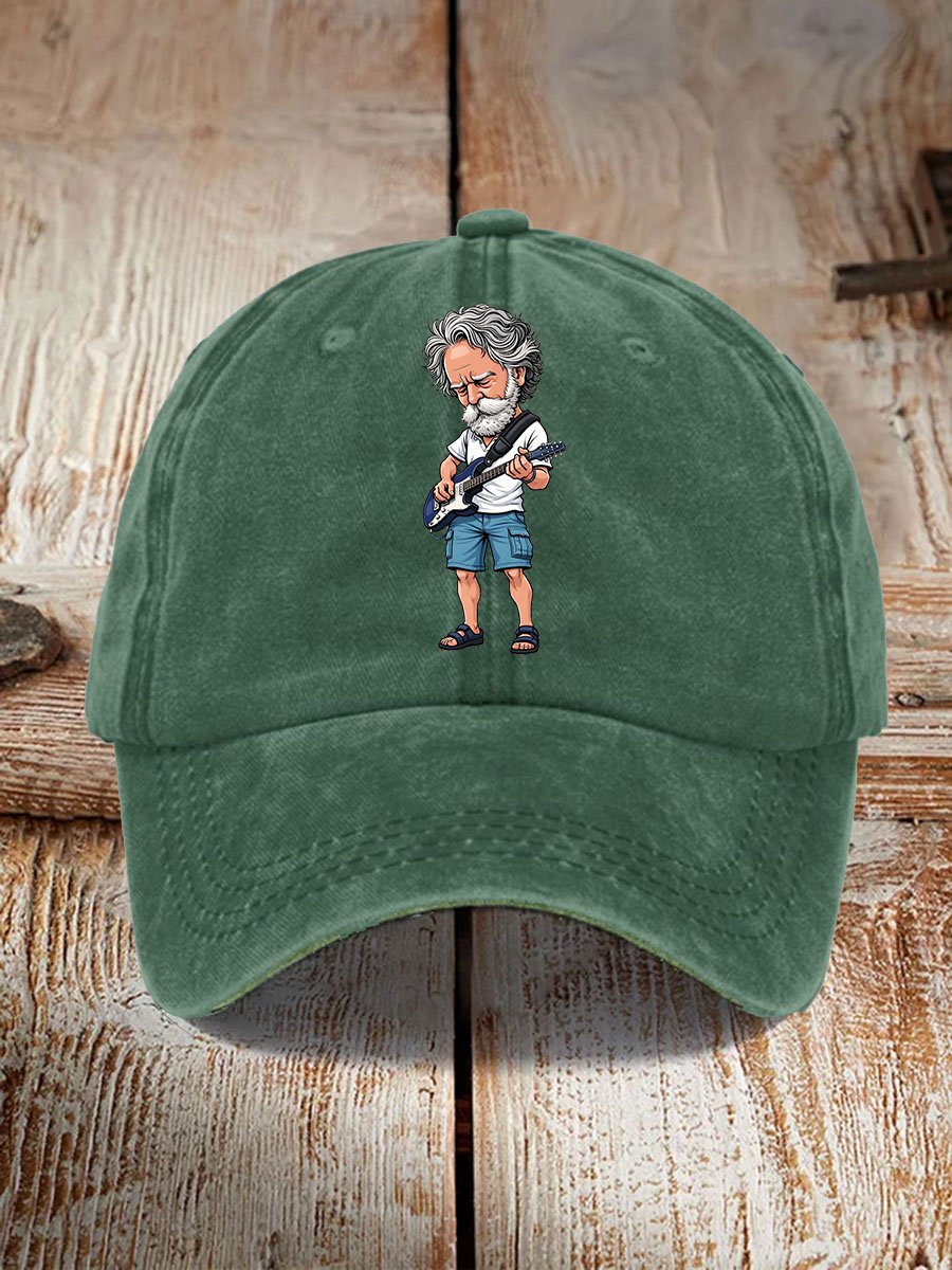 Unisex RIP Bob Weir Print Casual Hat