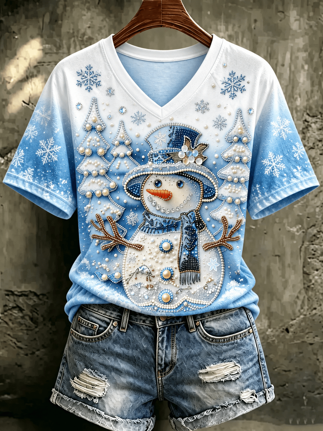 Women's Print Short-Sleeve T-Shirt