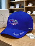 Puerto Rico Art Printed Baseball Cap