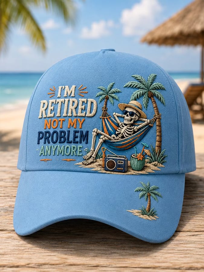 Men'S And Women'S Casual Vacation Printed Hats