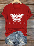 Women's Singer-Print Casual Short-Sleeved T-Shirt