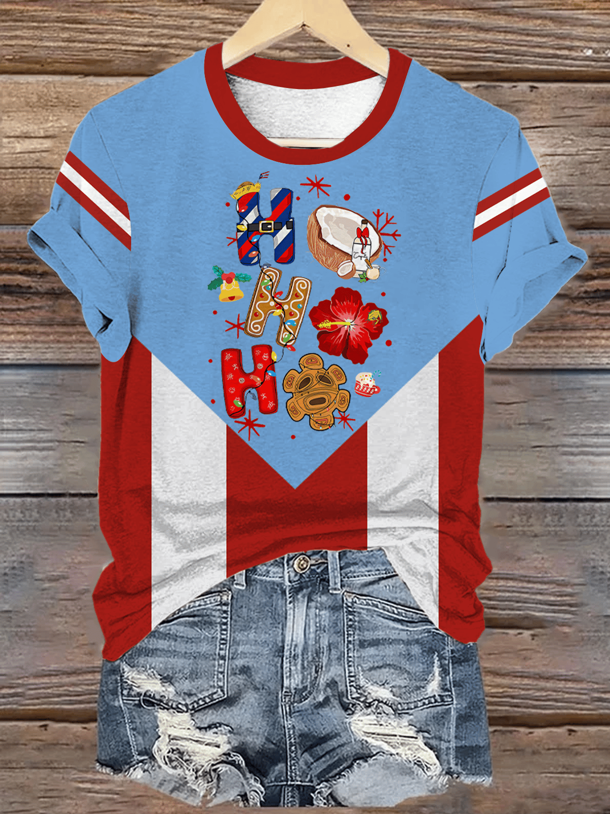 Puerto Rico Singer Hohoho Benito Bowl Printed T-shirts