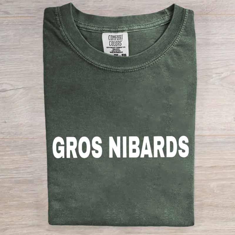 Cros Nibards Funny Couple Humor Art Print T-Shirt