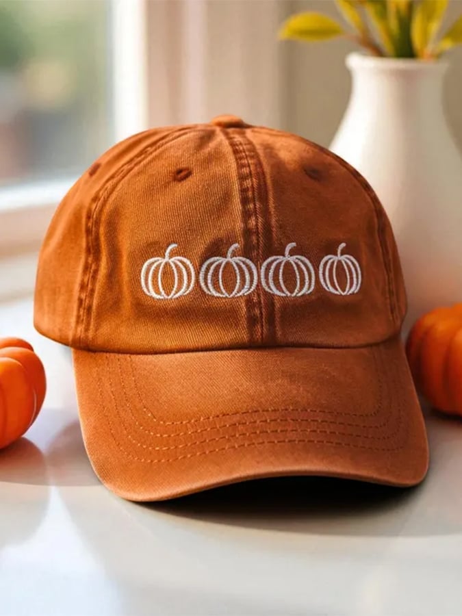 Unisex Fall Season Pumpkin Hat