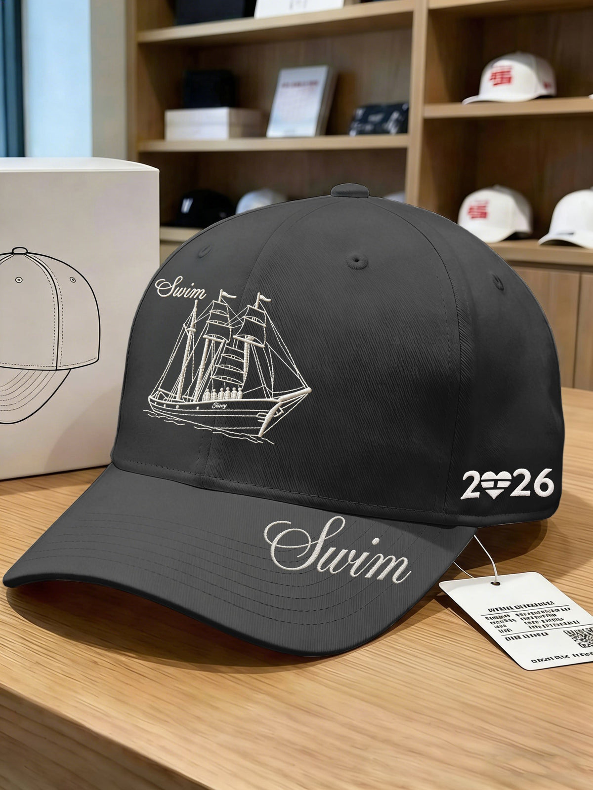 Kpop Music Art Print Baseball Cap