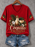 Women'S Puerto Rico Print T-Shirt
