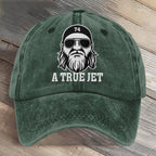 A True Jet 74 Football Art Printed Cap