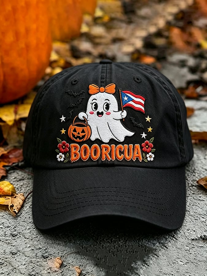 Unisex Puerto Rico Halloween Printed Hat