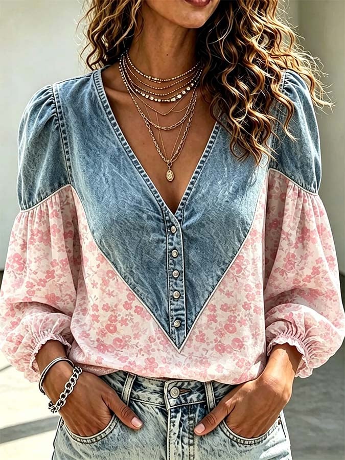 Women'S Casual Leopard Print Shirt