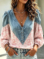 Women'S Casual Leopard Print Shirt