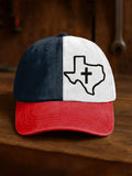 Vintage Texas Faith Print Hat