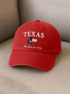 Unisex Texas The Lone Star State Print Baseball Cap