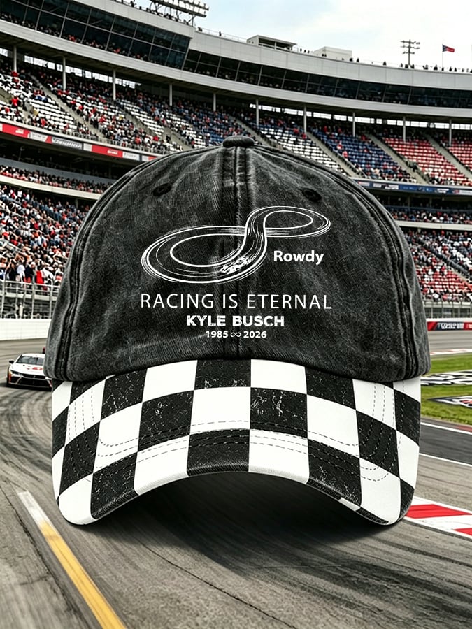 Unisex Racing Is Eternal Print Casual Hat