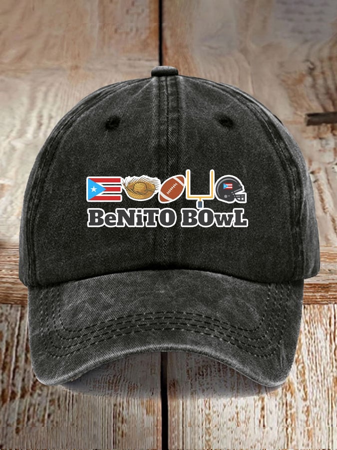 Puerto Rico  Logo Colorful Printed Baseball Cap