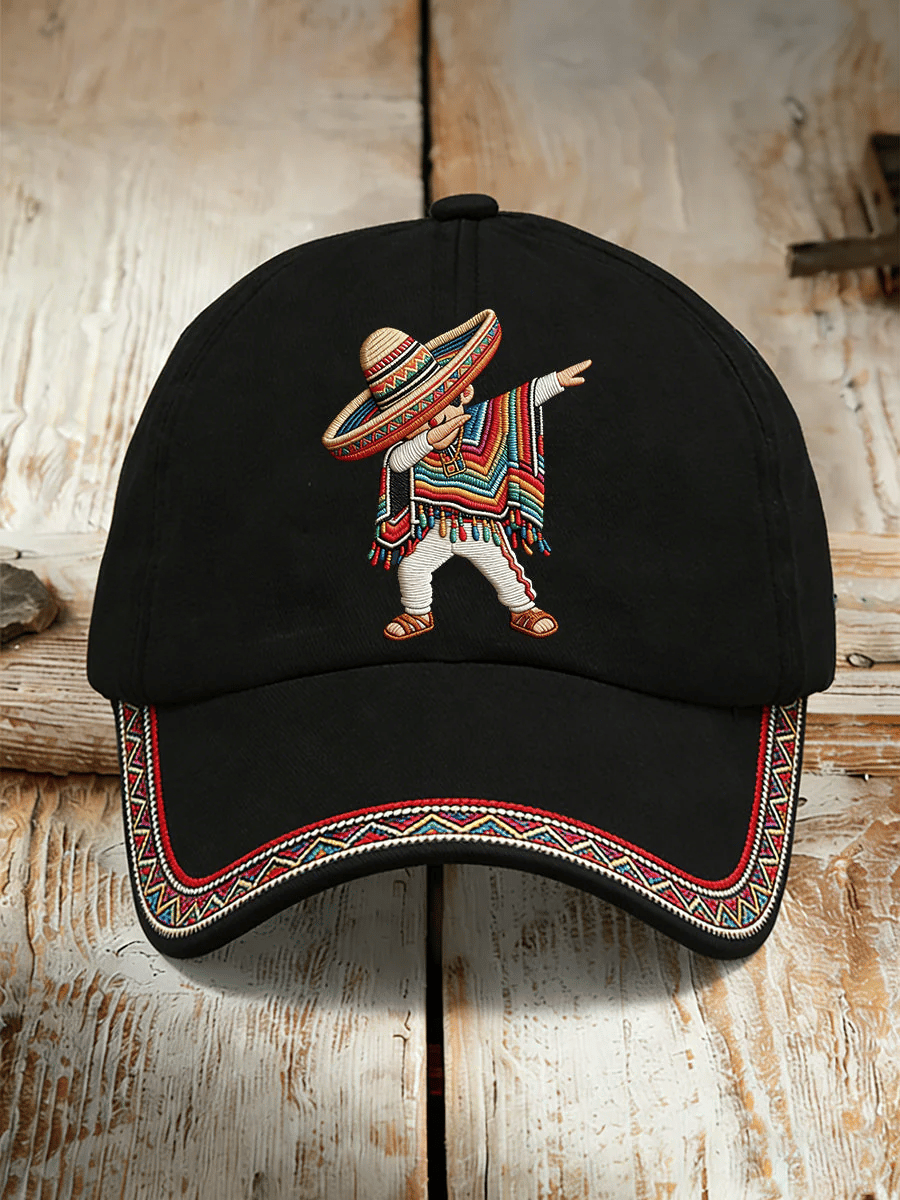 Unisex Cinco De Mayo Print Gift For Soccer Fans Hat