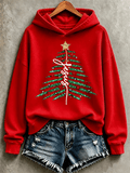 Women's Christmas Faith Print Casual Sweatshirt