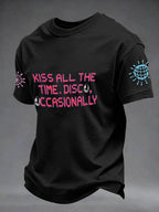 Men's Print Casual Printed T-shirt
