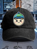 Unisex  Artemis II  Print  Washed Cotton Cap