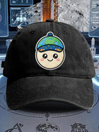 Unisex  Artemis II  Print  Washed Cotton Cap