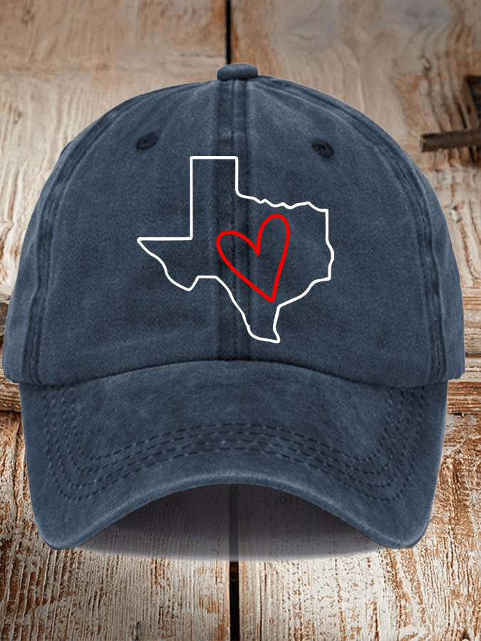 Texas Strong Printed Hat