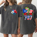Puerto Rico Printed Retro T-shirts
